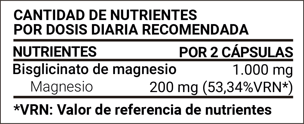 Bisglicinato de Magnesio